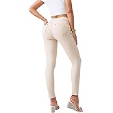 Arise Myst Stretchy Jeans for Women Pull On Jeggings Tummy Control Skinny Leggings with Pockets Trendy Casual
