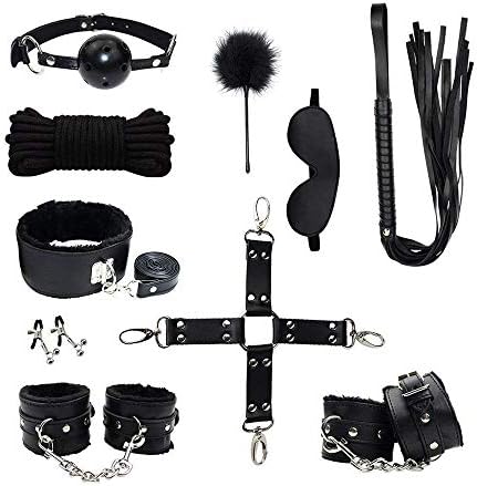 JADE4 VI AI 10 Pcs Bed Restraints Set - Bed Restraints Straps Adjustable Exercise Bands - Strong and Durable Exercise Bands - Suitable for Both Men and Women