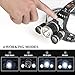 Led Headlamp,AstaaCity Brightest 8000 Lumen Flashlight,Rechargeable 18650 Headlight Flashlights Waterproof Hard Hat Light,Best Head Lights for Camping Running Hiking