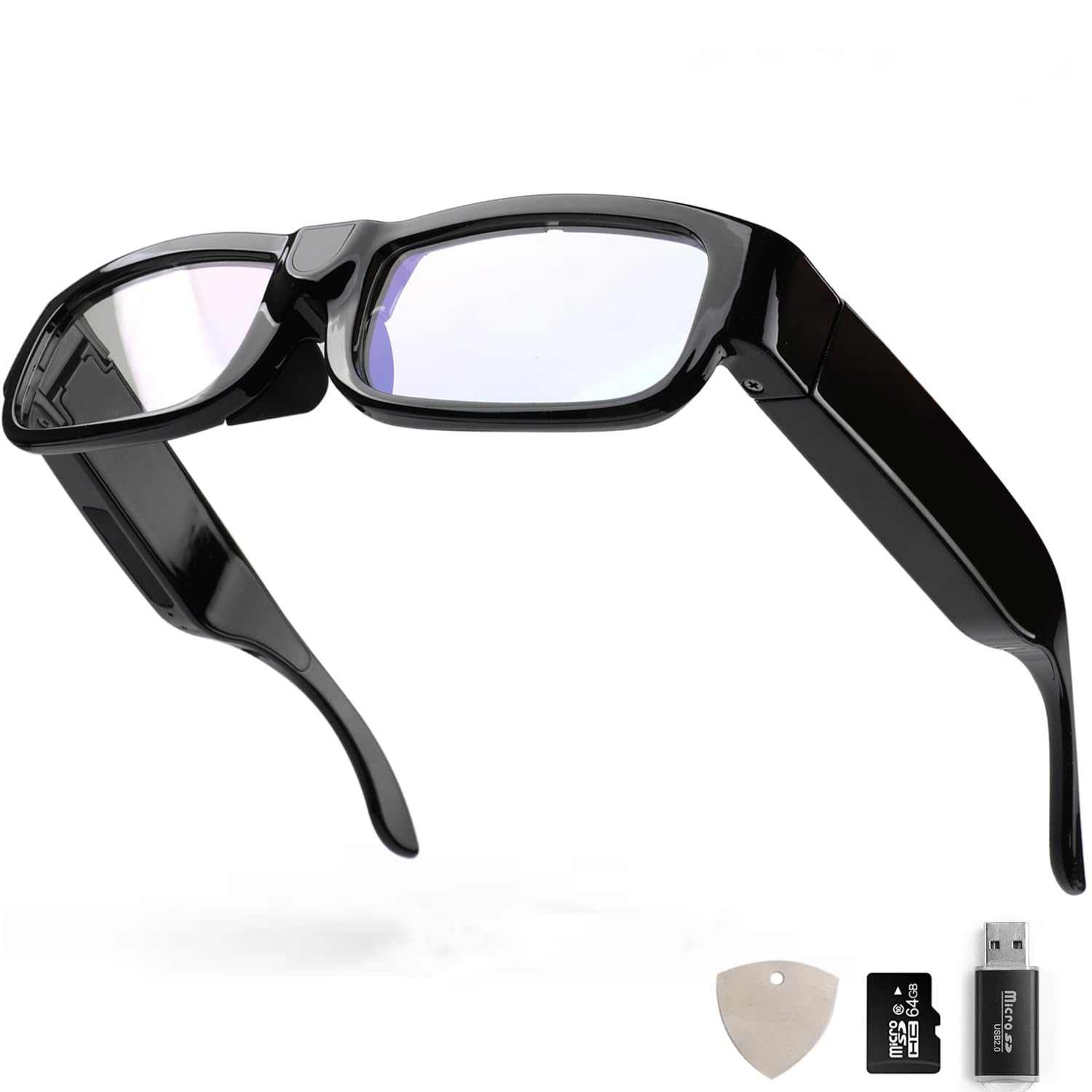 WatchfulVision Camera Glasses 2K, Smart Glasses with Camera for Men ...