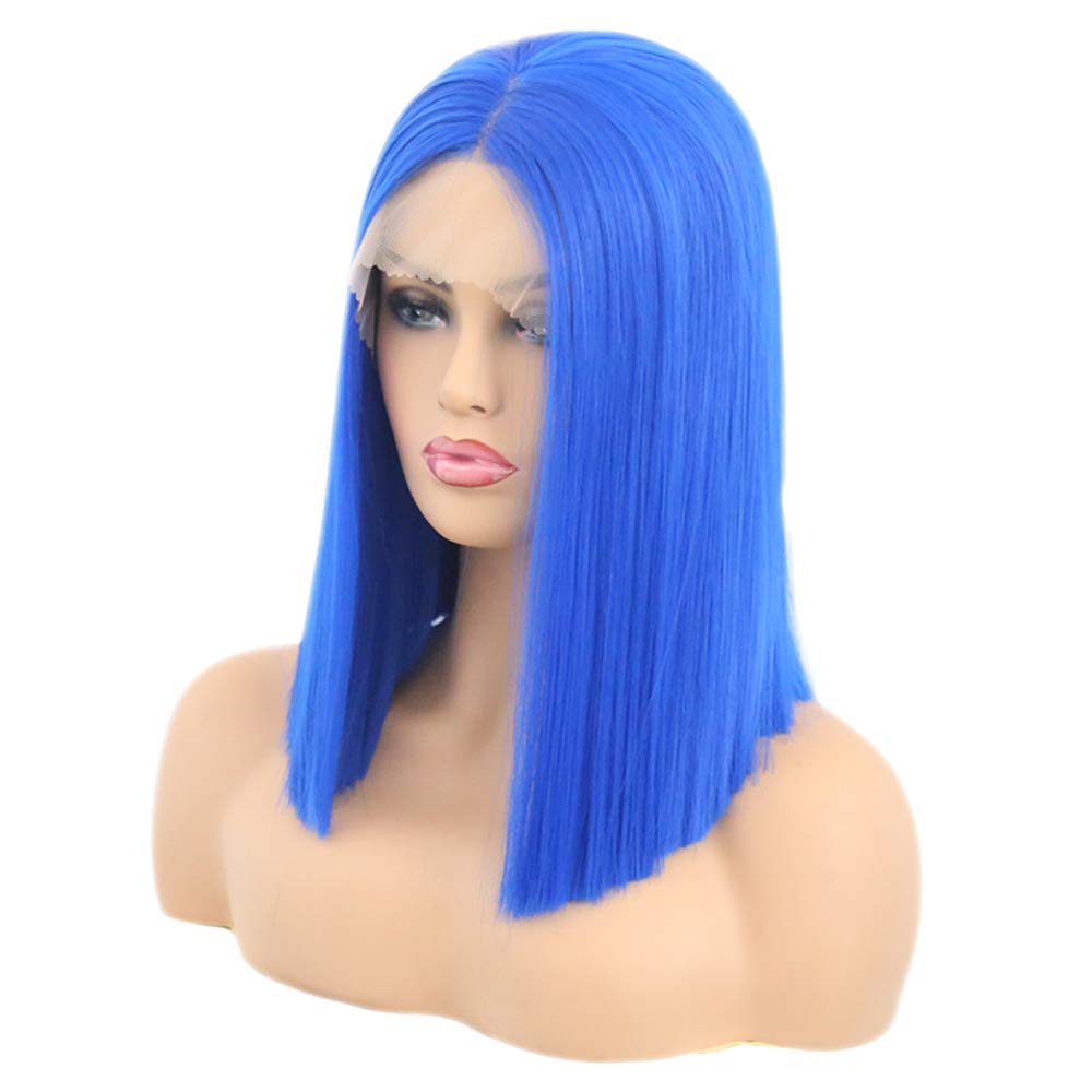 Amazon Com Fashion Color Bobo Wig Before Lace Chemical Fiber