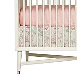 DwellStudio Arden Percale Crib Skirt (Butterflies)