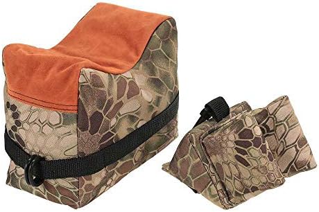 AntVam Unfilled Tactical Rear Sniper Shooting Outdoor Target Sports Rest Bag Shotgun Front Stand Hunting Bag Support Sand Bag Shooting Rear Rest Sandbag for Rifles Guns Shooting Video Photography
