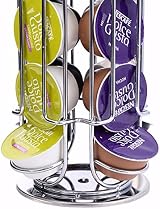 EXZACT Coffee Capsule Holder for Dolce Gusto 32 Capsule Rotating Stand view 7