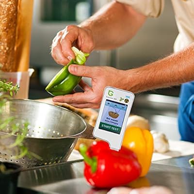 Greentest - Medidor digital portátil de nitrato para alimentos, detector de radiación de alimentos, contador de agua TDS para frutas, verduras, carne, pescado, agua: Amazon.es: Industria, empresas y ciencia