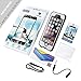 iPhone 6s Plus Waterproof Case,FITFORT UnderWater Shock/Dust/Snow Proof Pro Series Extreme Durable Fully Sealed Protective Cover for iPhone 6 Plus(5.5”-White)