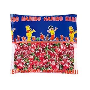 Haribo – Cerezas super – Caramelo de goma – 1 kg