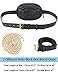 ZORFIN Quilted Fanny Pack for Women Fashion Wasit Bag with Two Belts