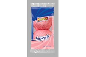 MRS. FRESHLEY'S Mrs.Freshleys Creme Filled Pink Snowball Cake, 4.25 Ounce (Pack of 48)