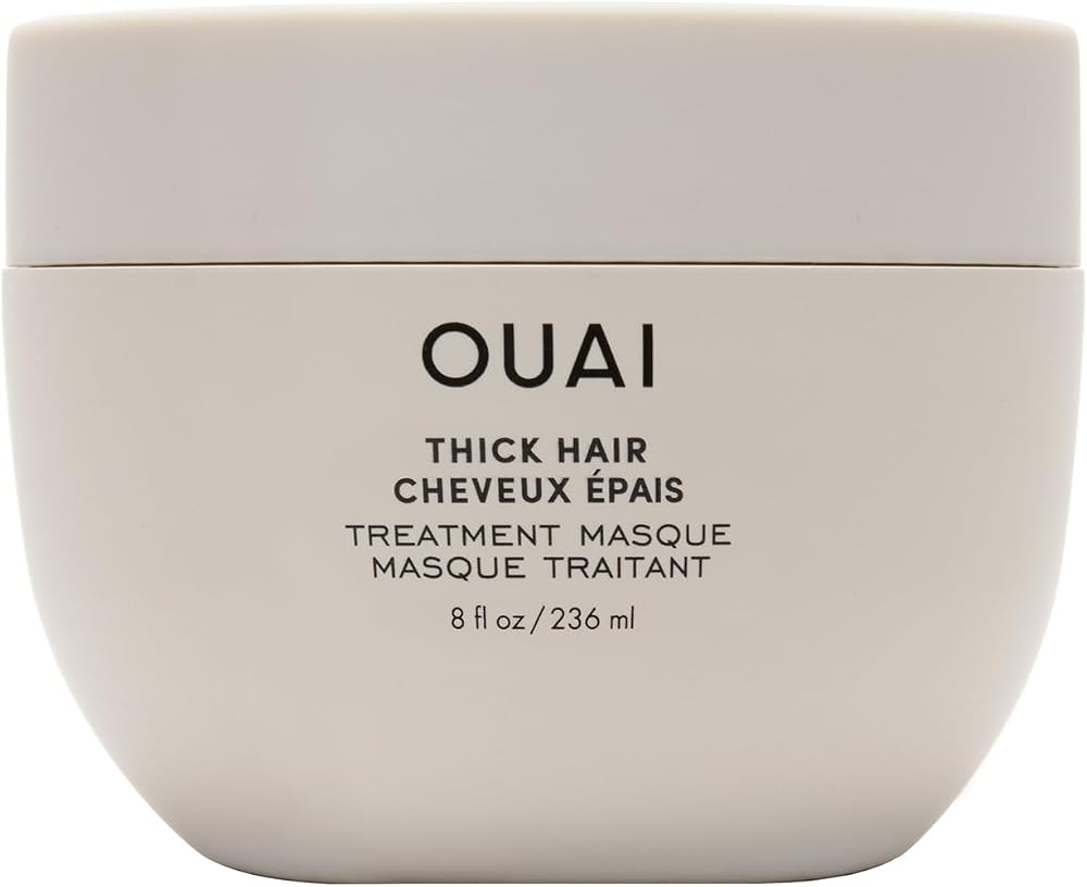 OUAI Thick Hair Treatment Masque Almond Olive Keratin 236ml