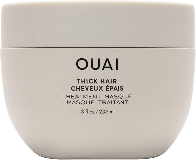 OUAI Thick Hair Treatment Masque Almond Olive Keratin 236ml