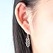 S925 Silver Earrings Enjoit Celtic Knot Drop Dangle Twist Wave Symbol Inifity Ear Loops For Womens