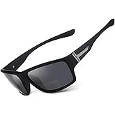 SKYFUEN Polarized Bifocal Reading Sunglasses,TR90 Wrap Sports Bifocal Build-In Sun Readers, Fishing/Driving