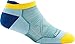 Darn Tough Vertex No Show Tab Ultra-Light Cushion Sock - Women's Light Blue Medium