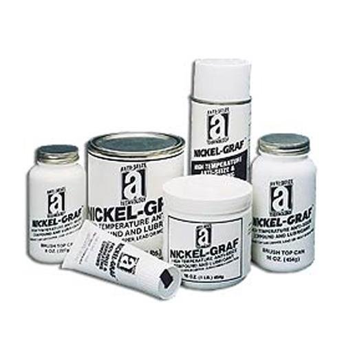 Anti-Seize Technology 13008T, Nickel-GRAF 8oz. Refill Compound, Pack of 12 pcs