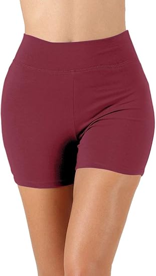 thick band biker shorts