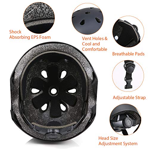 Ledivo Kids Bike Helmet Toddler Helmet Adjustable Kids Helmet Ages 38