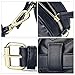 GEEAD Fanny Packs for Women Fashion Waist Bag Leather Belt Bum Bag Waterproof