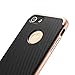 AmazingBull (TM) iPhone 7 (4.7 Inch) phone case non-slip texture surface Slim Fit Cover with Carbon Fiber Premium Bumper Style 360º Protection for Apple iPhone 7 (2016) (Gray)