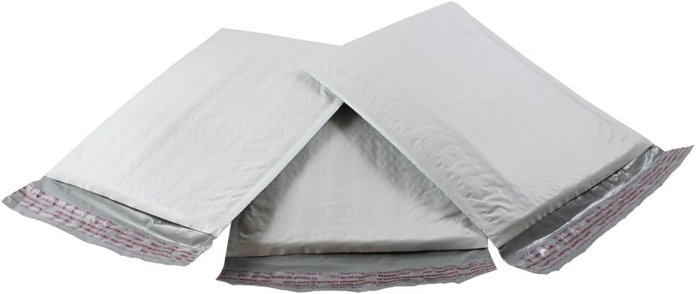 HGP #0, 6" x 10", 100 Pack, Poly Bubble Mailers Padded Envelopes Plastic Self Seal Shipping Bags1