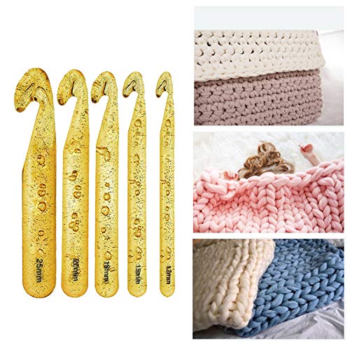 5 Crochet+Large+Eye+Needles+12mm+25mm+Tapestry