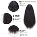AISI QUEENS Long Wavy Drawstring Ponytail Synthetic Corn Wave Ponytail Extension Loose Deep Wave ponytail Hairpieces for Women (Color:2#)