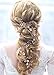 Missgrace Extra Long Rose Gold Hair Vine Crystals Bridal Hair Vine Wedding Hair Vine Crystals Bridal Wedding Pearl Hair Vine Wedding Hair Accessory for Party and Evening 19.7 Inches …