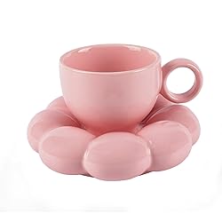 Koythin Ceramic Coffee Mug with Saucer