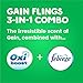 Gain Flings Laundry Detergent Pacs, Original Scent, 72 Pacs Capsules, 53 Ounce (Packaging May Vary)