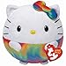 Ty Beanie Ballz Hello Kitty Rainbow Medium Plush