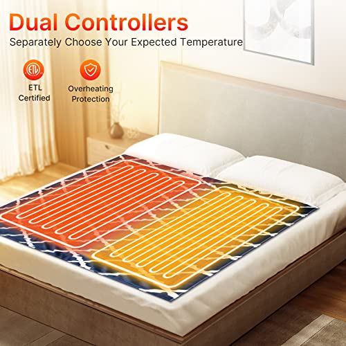 MIZZEO Electric Heated Blanket 84