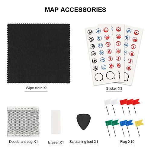 6 Scratch+Merssyria+Scratching+Stickers+Traveler