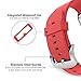 BMBEAR For apple watch band 42mm 38mm Soft Silicone Replacement iWatch strap for Apple Watch Series 3 Series 2 Series 1 Red