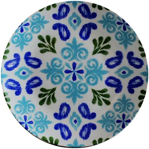 Leadex Porcelain 8"Salad Plate/Dessert Plate,Set Of 4, Best For Home Decor Or Gift Item (vintage floral)