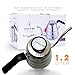 Pour Over Coffee Kettle with Thermometer - Gooseneck Drip Stainless Steel Stovetop Teapot (1.2L)