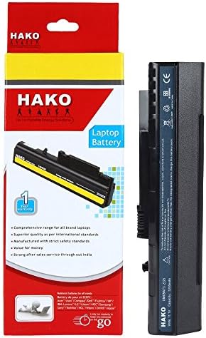 Hako Acer Aspire One ZG5 6 Cell Laptop Battery Black
