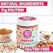 Protein Almond Butter - Nut Butter Spread with 11g of Whey Protein, Gluten Free, Non-Gmo (Unicorn, 13 Oz)