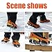 Uelfbaby Micro spikes Footwear Ice Traction System Safe Protect for Walking, Jogging, or Hiking on Snow and Ice