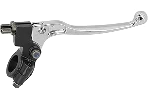 Left Clutch Brake Handle Lever, Replacement for CRF XR 80 100 CRF80 XR200 Motorcycle Accessory, 7/8in Handlebar