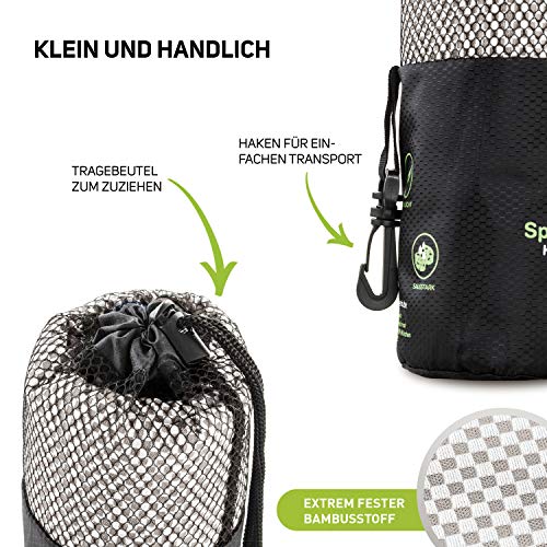 Bamboo Friends Bamboe reishanddoek – compact, vederlicht, super absorberend, antibacterieel & sneldrogend – voor sport… - Image 4