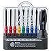 VESSEL Screwdriver Set - Hand Tool - 8 Piece - Blue - Plus/Minus/Other Head Style