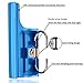 SIOTI Aluminum Waterproof Latch for GoPro Hero3+/Hero 4, Blue