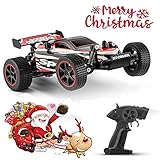 KOOWHEEL RC Cars 1:20 Scale 2WD Off Road Remote Control Cars with Rechargeable Battery 2.4GHz Radio Remote Control Truck Monster High Speed Crawler USB Charger RC Car for Adults and Kids(Red)