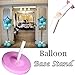 WCIC Balloon Column Base for Party, 2 Sets 150cm/59 Balloon Stand Wedding Decorations Promation Event Festival Party Supplies Indoor/Outdoor