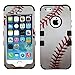 MYBAT TUFF Hybrid Phone Protector Package - Retail Packaging - Baseball - Sports Collection/Black for IPHONE 5/IPHONE 5S/IPHONE SE