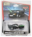 Disney Star Wars Pixar Cars Lightning McQueen as Jedi Luke Skywalker 1/55 Die-Cast Series 3 NEW 2015 Release