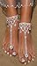 Bienvenu Women Barefoot Sandals Beach Foot Jewelry Wedding Chain,Sliver_2