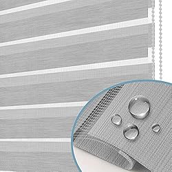 KCO Zebra Blinds for Windows, Dual Layer Roller