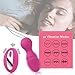 Bullet Vibrator Kegel Ball Sex Toys for Women & Couple,Wireless Remote Control Vibrating Egg,Rechargeable Dual Vibrating Wearable G Spot Dildo Vibrator with Clit Stimulator Clitoris Vagina Massager
