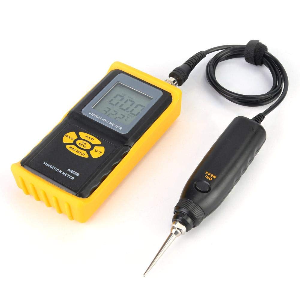 Vibration Meter,Handheld Vibration Meter Analyzer,Piezoelectric Ceramic